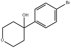 4-(4-BROMOPHENYL)-TETRAHYDRO-2H-PYRAN-4-OL Struktur