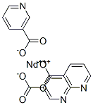 Trinicotinic acid neodymium(III) salt Struktur