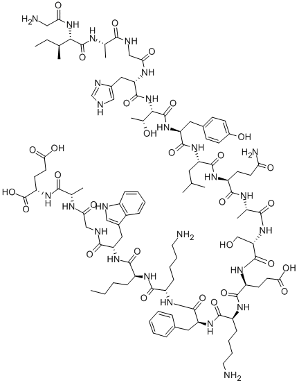 HERPES SIMPLEX VIRUS-I PROTEINASE SUBSTRATE II Struktur