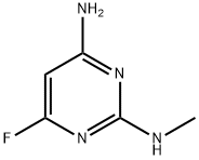 2,4-Pyrimidinediamine, 6-fluoro-N2-methyl- (9CI) Struktur