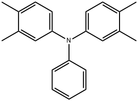 N,N'-Bis(3,4-dimethylphenyl) aniline Struktur