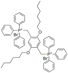 ((2 5-BIS(HEXYLOXY)-1 4-PHENYLENE)BIS(ME Struktur