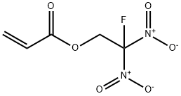 2-fluoro-2,2-dinitroethyl acrylate  Struktur