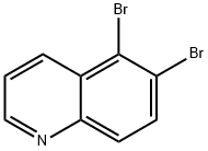 5,6-Dibromoquinoline Struktur