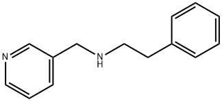 2-PHENYL-N-(PYRIDIN-3-YLMETHYL)ETHANAMINE Struktur