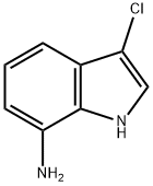 3-CHLORO-1H-INDOL-7-AMINE Struktur