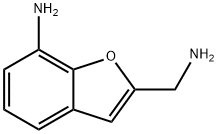 2-Benzofuranmethanamine,  7-amino- Struktur