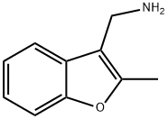 3-Benzofuranmethanamine,  2-methyl- Struktur