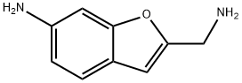 2-Benzofuranmethanamine,  6-amino- Struktur