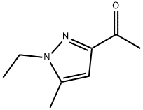 Ethanone, 1-(1-ethyl-5-methyl-1H-pyrazol-3-yl)- (9CI) Struktur