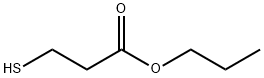 N-PROPYL 3-MERCAPTOPROPIONATE Struktur