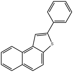 2-Phenylnaphtho[2,1-b]thiophene Struktur