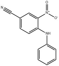 3-Nitro-4-(PhenylaMino)benzonitrile Struktur