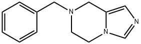 7-BENZYL-5,6,7,8-TETRAHYDROIMIDAZO[1,5-A]PYRAZINE Struktur