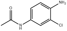 4'-Amino-3'-chloroacetanilide Struktur