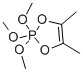 2,2,2-TRIMETHOXY-4,5-DIMETHYL-1,3-DIOXAPHOSPHOLENE Struktur