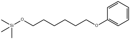 Trimethyl[(6-phenoxyhexyl)oxy]silane Struktur