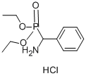 DIETHYL (ALPHA-AMINOBENZYL)PHOSPHONATE HYDROCHLORIDE Struktur