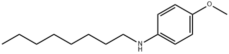 N-octyl-p-anisidine Struktur