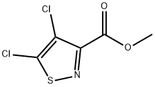 METHYL 4,5-DICHLOROISOTHIAZOLE-3-CARBOXYLATE Struktur