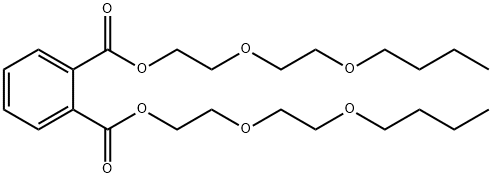 DI(ETHYLENEGLYCOLMONO-BUTYLETHER)PHTHALATE Struktur