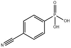 (4-CYANO-PHENYL)-PHOSPHONIC ACID Struktur