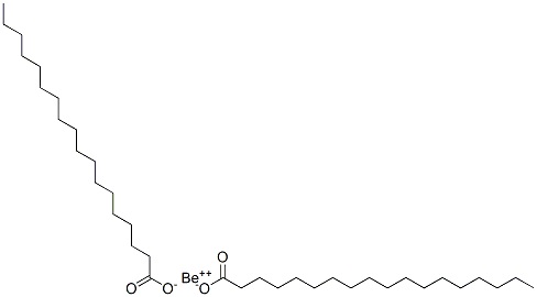 Distearic acid beryllium salt Struktur