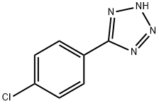 5-(4-CHLOROPHENYL)-1H-TETRAZOLE Struktur