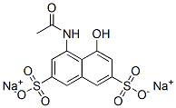 disodium 4-(acetylamino)-5-hydroxynaphthalene-2,7-disulphonate