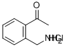 2'-AMINOMETHYLACETOPHENONE HCL Struktur