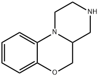 Pyrazino[2,1-c][1,4]benzoxazine, 1,2,3,4,4a,5-hexahydro- (9CI) Struktur