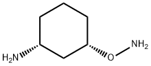 Cyclohexanamine, 3-(aminooxy)-, cis- (9CI) Struktur