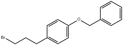 1-((4-(3-BROMOPROPYL)PHENOXY)METHYL)BENZENE Struktur