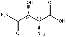 3-hydroxyasparagine Struktur