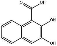 2,8-DIHYDROXY-3-NAPHTHOIC ACID Struktur