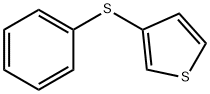 3-(PHENYLTHIO)THIOPHENE Struktur