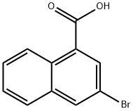 3-BROMO-NAPHTHALENE-1-CARBOXYLIC ACID Struktur