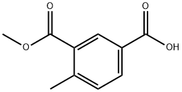 METHYL-2-METHYL-5-CARBOXYLICBENZOIC ACID Struktur