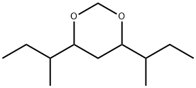 m-Dioxane, 4,6-di-sec-butyl- Struktur