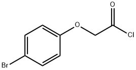 (4-bromophenoxy)acetyl chloride Struktur