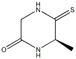 Piperazinone, 6-methyl-5-thioxo-, (R)- (9CI) Struktur