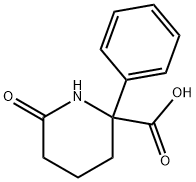 2-Piperidinecarboxylic  acid,  6-oxo-2-phenyl- Struktur