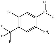 5-AMINO-2-CHLORO-4-NITROBENZOTRIFLUORIDE Struktur