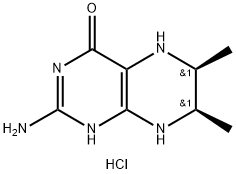 6,7-DIMETHYLTETRAHYDROPTERIN HYDROCHLORIDE Struktur