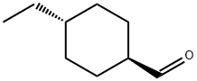 Cyclohexanecarboxaldehyde, 4-ethyl-, trans- (9CI) Struktur