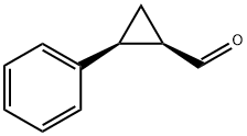 Cyclopropanecarboxaldehyde, 2-phenyl-, (1R,2S)- (9CI) Struktur