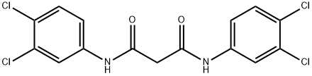 N,N''-BIS-(3,4-DICHLORO-PHENYL)-MALONAMIDE Struktur