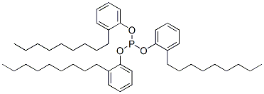 Phosphorous acid tris(2-nonylphenyl) ester Struktur