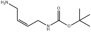 Carbamic acid, (4-amino-2-butenyl)-, 1,1-dimethylethyl ester, (Z)- (9CI) Struktur