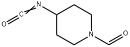 1-Piperidinecarboxaldehyde, 4-isocyanato- (9CI) Struktur